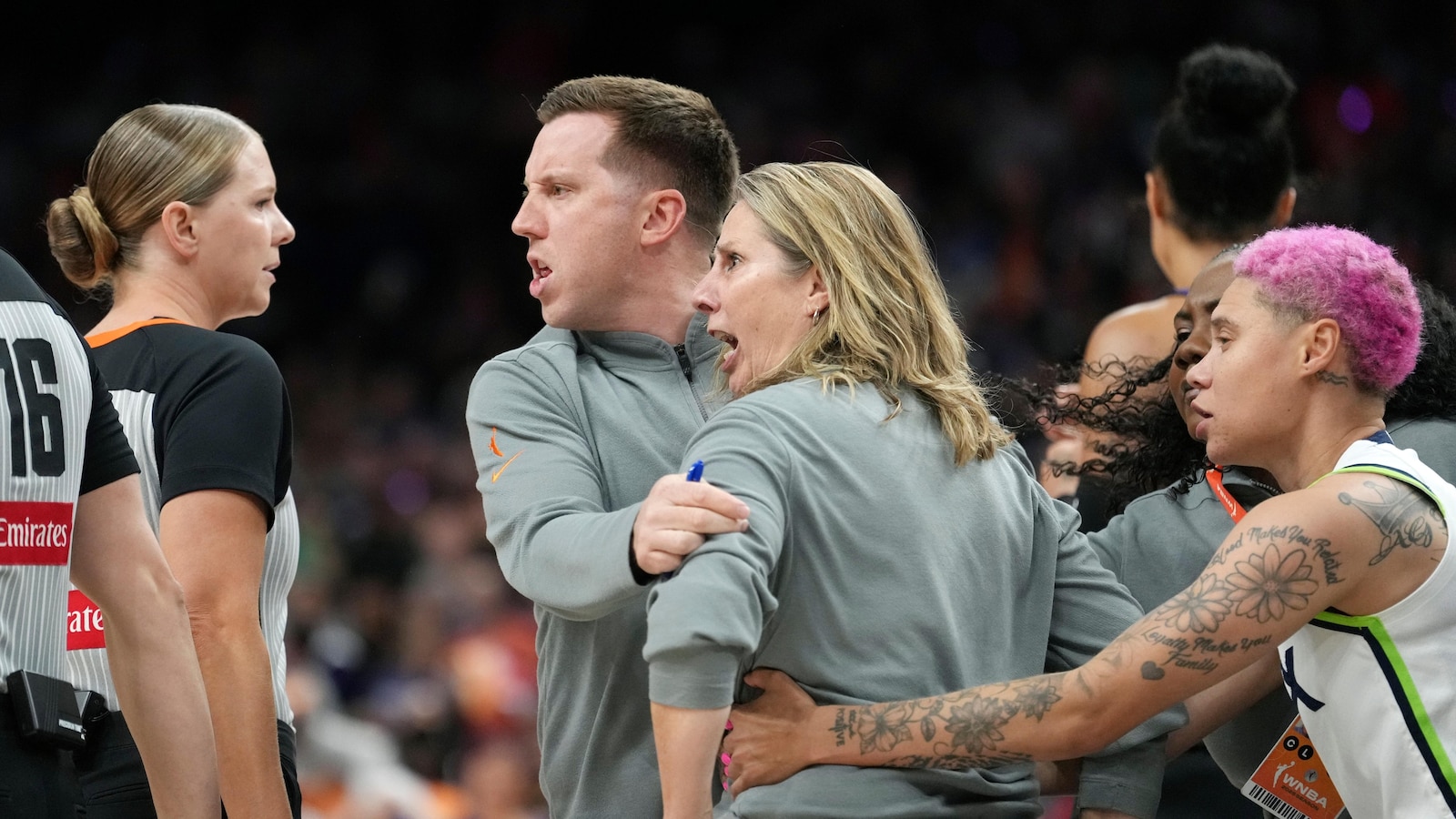 Lynx coach Cheryl Reeve blasts WNBA refs after Napheesa Collier hurt late in playoff loss